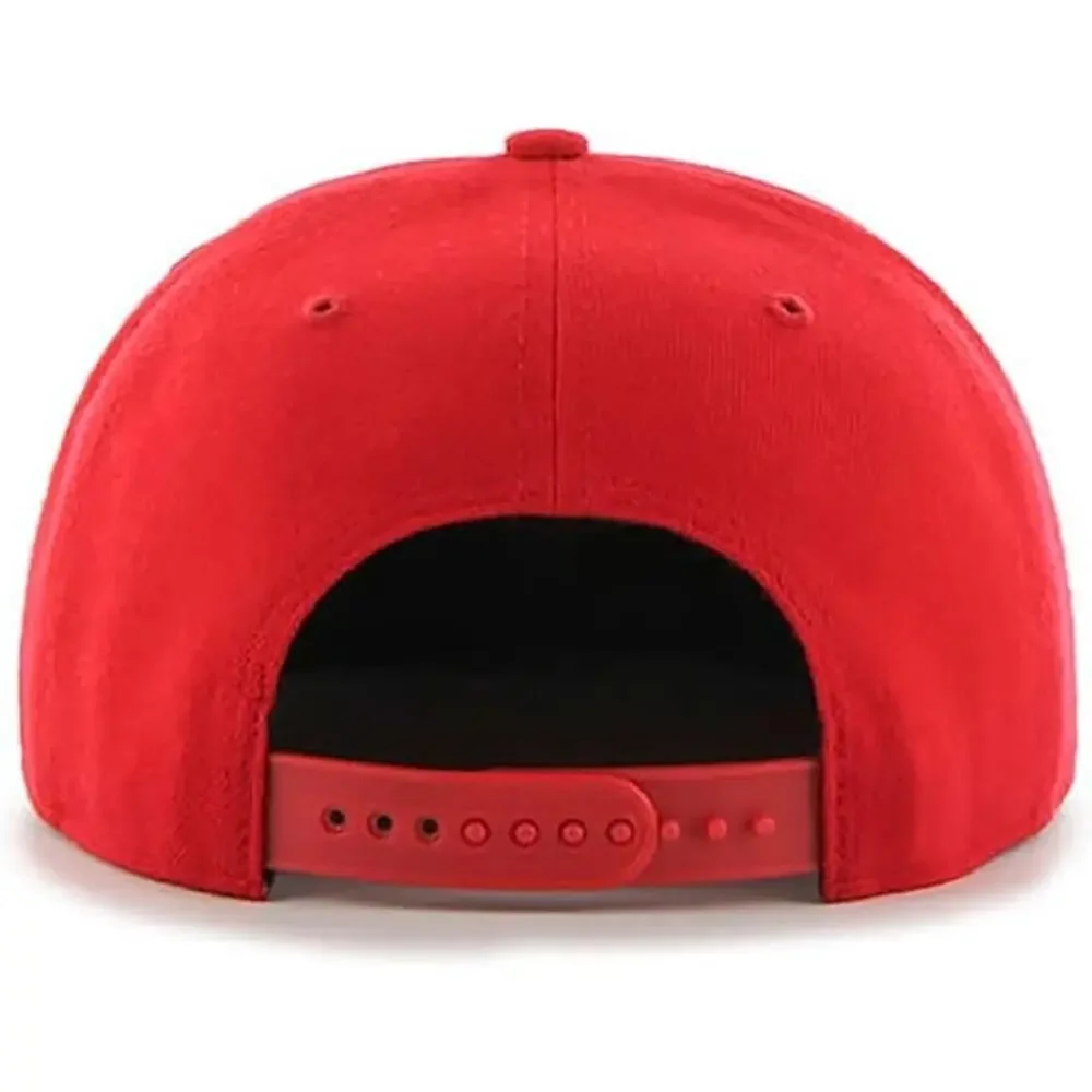 Men s Washington Nationals 47 Red Captain Snapback Hat / Cap